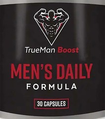 TrueMan Boost Mens Daily Health Support Dietary Supplement 30 Capsules True Man