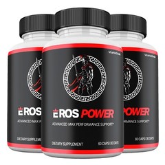 Eros Power Pills, All Natural Formula for Men ErosPower Supplement (3 Pack)