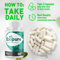 (1 Pack) Exipure Advanced Energy & Fitness Formula Vitamin Exi Pure 60 Capsules