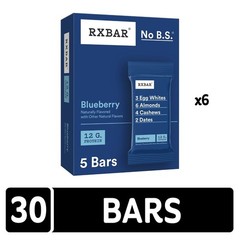 RXBAR Protein Bars, Protein Snack, Snack Bars, Blueberry, 18.3oz Box 10 Count