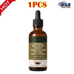 LUMVELLE Wild Harvested Wormwood Herbal Liquid Botanical Supplement Drops 1-5pcs