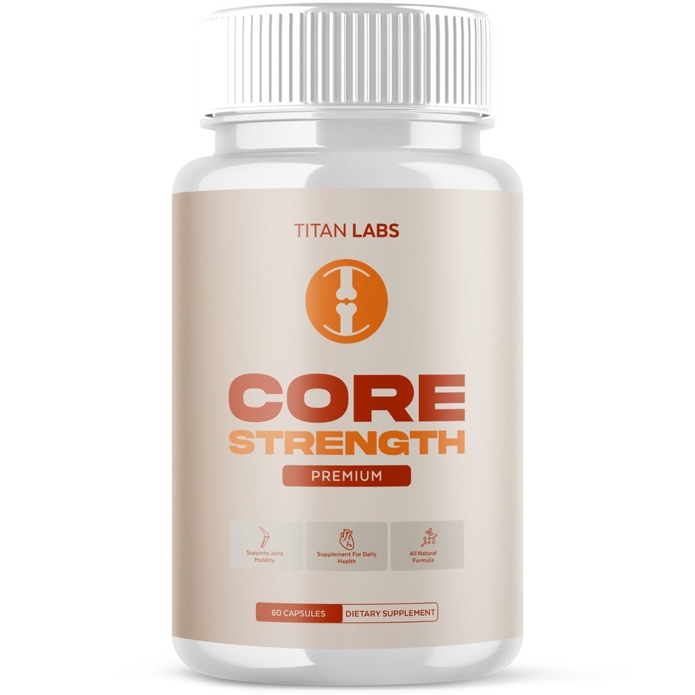 (1-5 Pack) Core Strength Joint Support Advanced Formula CoreStrength 60 Capsules