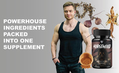 Horsewood Male Support Supplement, Horse Wood Male Pills (60 Capsules)