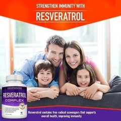 Resveratrol Nutrition 1800 mg Antioxidant Complex – Highly Potent Natural Pills