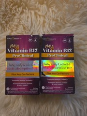 MyB12 ProClinical w/ Vitamin B-12 Purity Products 30 melts Vitamin B6/Biotin X2