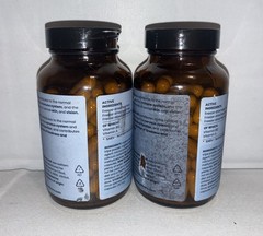 Lot Of 2- organic beef organ complex for HIM/ 90 Caps Each/ Damaged Outer Packag