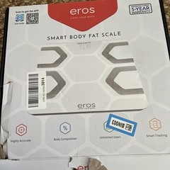 EROS Bluetooth Body Fat Scale Smart BMI Highly Accurate Digital Bathroom Body…