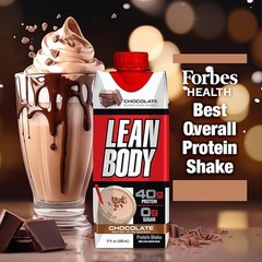 Labrada Lean Body Ready to Drink Chocolate Protein Shake 40g Protein 12 Pack