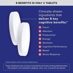 Qunol Brain Health Focus Plus Magnesium L-Threonate & Citicoline Clinically T…