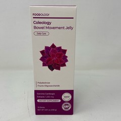 FOODOLOGY Coleology Bowel Movement Jelly Purple 25g x 10 Sticks