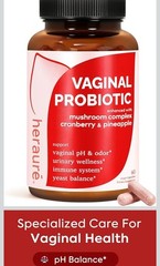 HerAuré Vaginal Probiotic for Women PH Balance Odor Flora Immunity with 7B CF…