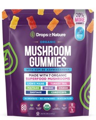 Ashwagandha Gummies & Lions Mane Mushroom Supplement – Turkey Tail, Maitake, …