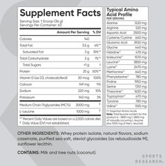 Whey Protein Isolate Vanilla (63 Servings) – 5lbs