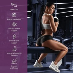 Magnesium 12 Complex 1 in 700mg – Glycinate Citrate Malate Taurate – 3 Bottles.