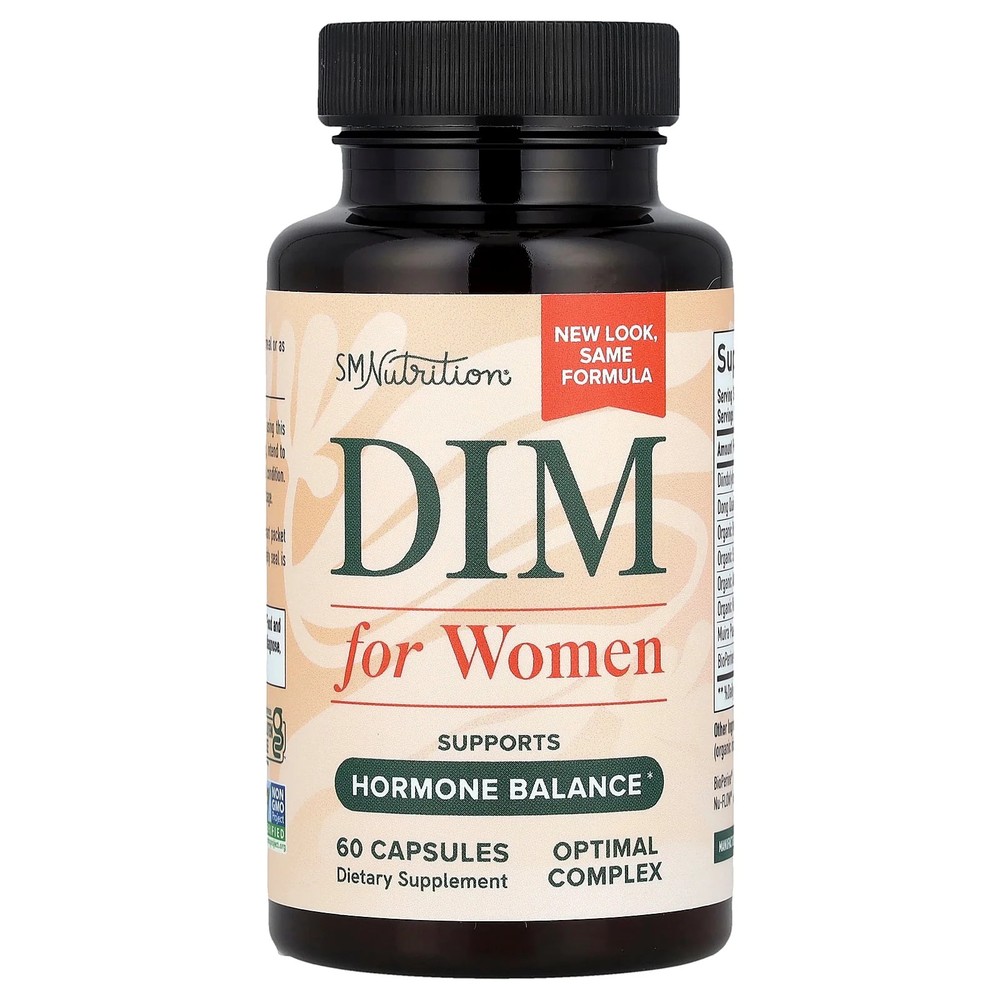 2 X SMNutrition, DIM For Women, 60 Capsules