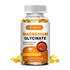 Magnesium Glycinate 400mg-High Absorption,Improved Sleep,Stress & Anxiety Relief