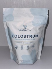 Wondercow Colostrum Restore Revitalize Unflavored Powder Exp 07/28