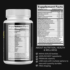 Muscu Lex – Prostate Support- 5 Bottles- 300 Capsules