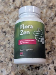 Flora Zen Advanced Digestive Aid Supplement 60 capsules exp: 03/2028