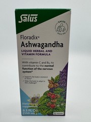 Salus Floradix Ashwagandha Liquid Herbal Vitamin Formula 8.5 oz