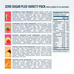 DripDrop Zero Sugar Fast Hydration – Sampler Variety Electrolyte Powder Drink Mi