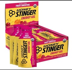 Honey Stinger Energy Gel Gluten Free Non-GMO Organic Fruit Smoothie 23 pack