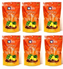 Nopal Flax With Pineapple Plus Fiber Value Pack – ( 6 Pack) Colon Cleanser