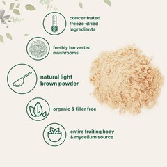 MicroIngredients Organic Lion’s Mane Powder 2 Pack (2 lbs Total) Supplement