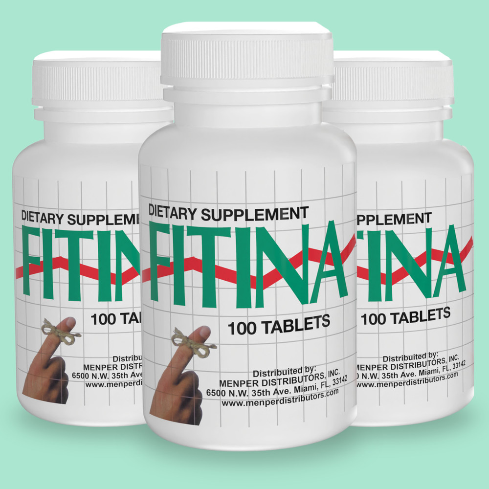 Menper Fitina Original – Daily Dietary Supplement 100 Tablets (3-Pack)