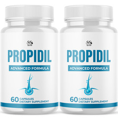 (2 Pack) Propidil Advanced Hair Growth Formula Foli Strength 120 Capsules