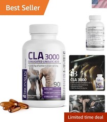 Extra High Potency CLA 3000 – 90 Softgels for Healthy Weight Support