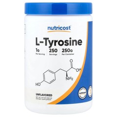 2 X Nutricost, L-Tyrosine, Unflavored, 8.9 oz (250 g)