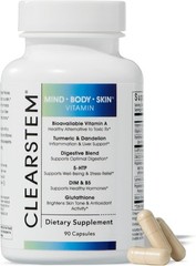 CLEARSTEM age acne 90 Softgels MIND BODY SKIN Vitamins Minerals Dietary