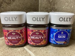 3 Olly Undeniable Beauty & Glowing Skin Gummies Hair, Nails, Collagen