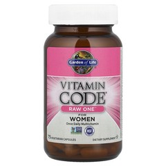 Vitamin Code, RAW One, Once Daily Multivitamin for Women, 75 Vegetarian Capsules