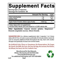 2 Pack Best Naturals apple pectin 700 mg 120 Capsules