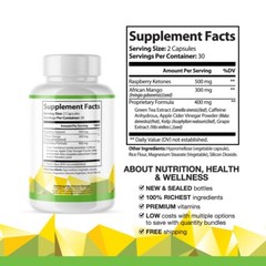 Lipozem- Metabolism Support, Weight Management Supplement- 5 Bottles