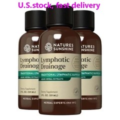 NEW 3PCS Nature’s Sunshine Lymphatic Drainage – Immune Support, Cleanse & Detox