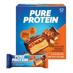Pure Protein Birthday Cake Protein Bars 20g Protein Gluten Free 12 Count