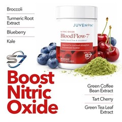 BloodFlow-7 Nitric Oxide Supplements for Men & Women – Natural Nitric Oxide B…