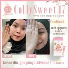 K-COLLY SWEET17 Korean Nano Collagen Advance Triple Whitening 20’s FREE BOOSTER