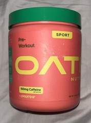 Oath Nutrition Sport Pre-Workout Powder 25 Servings Caffeine + Creatine