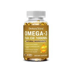 Non-GMO Omega 3 Fish Oil 30~120Caps with Multivitamine,Daily Nutritional Support