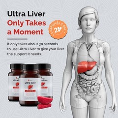 2 pc UpWellness Ultra Liver Supplement Liver Vitality along with Gallbladder Sup