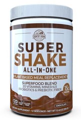 Country Farms All In One Super Shake Plant Based Meal Replacement 12.48 Ounce
