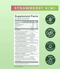 Bloom Nutrition Greens & Superfoods Strawberry Kiwi Exp 11/26 5.5oz 25 Servings