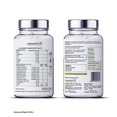 Health Veda Organics Probiotics 50 Billion CFU Multi-Strains | 60 Veg Capsules