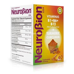 NEUROBION CURCUMIN B1 B6 B12 & TURMERIC EXTRACT 40 CAP