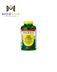 Spring Valley Super Vitamin B-Complex Tablets Value Size, 500 Count