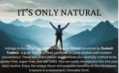 Authentic Himalayan Shilajit Gold Gummies With Organic Honey Men Stamina Health